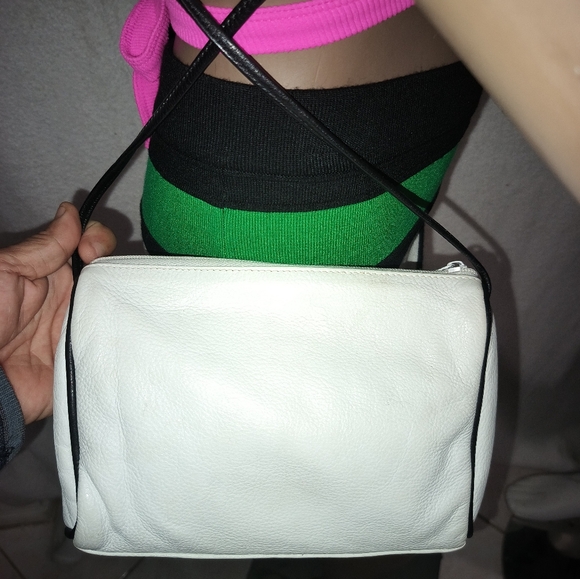 Unlisted Mondrian Multicolor Crossbody Leather Bag and Bongo Skirt Set. - Picture 4 of 16